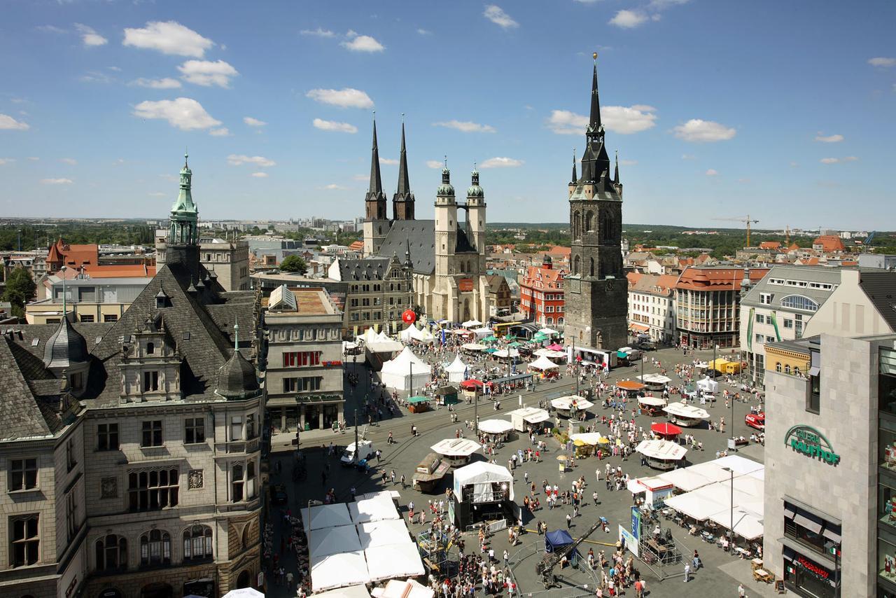 Citywohnung Am Rannischen Platz II Halle  Buitenkant foto